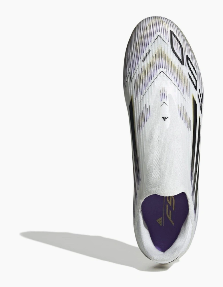 League Laceless Adults Firm Ground Football Boots