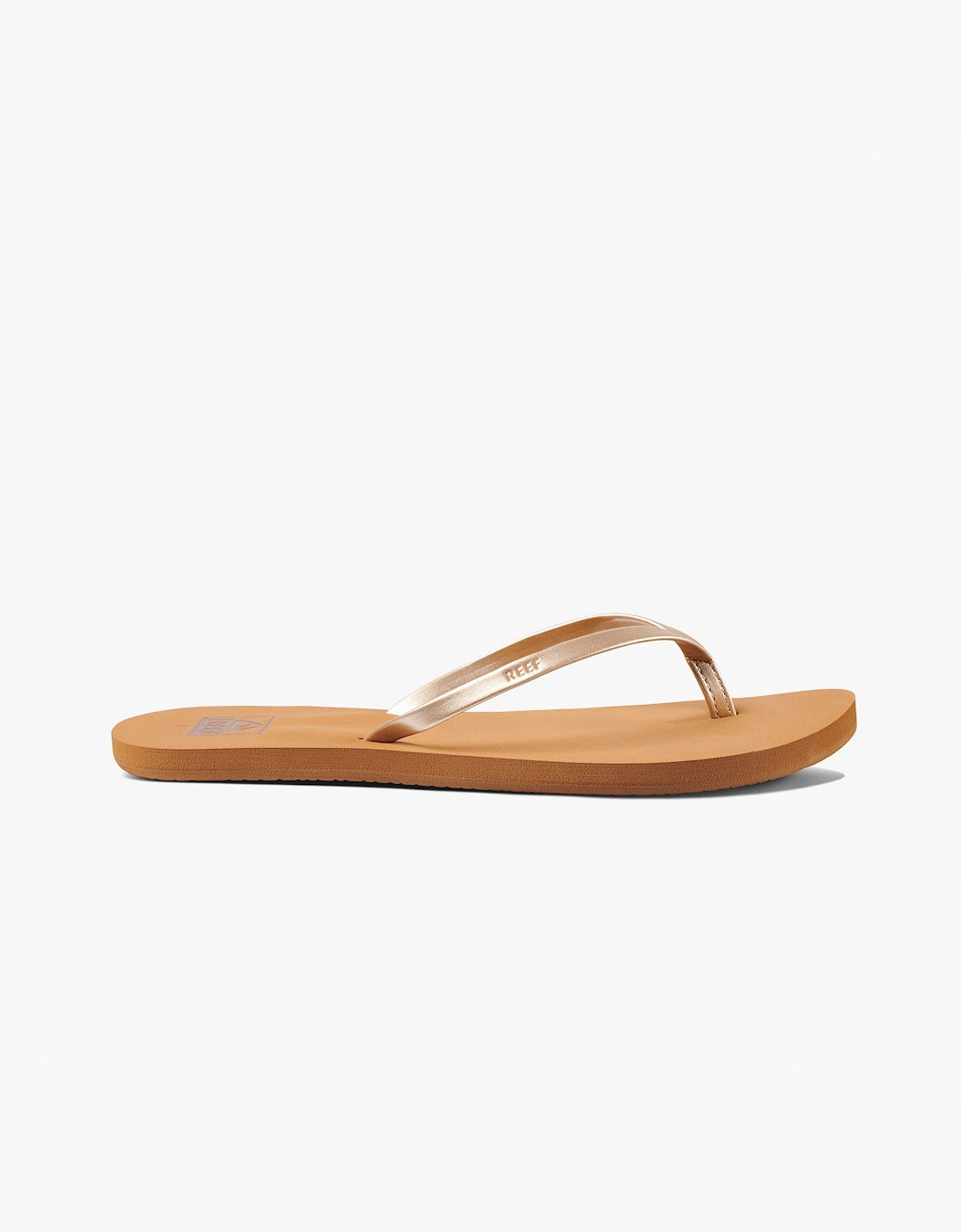 Reef BLISS NIGHTS Womens Flip-flops Tan/Champagne