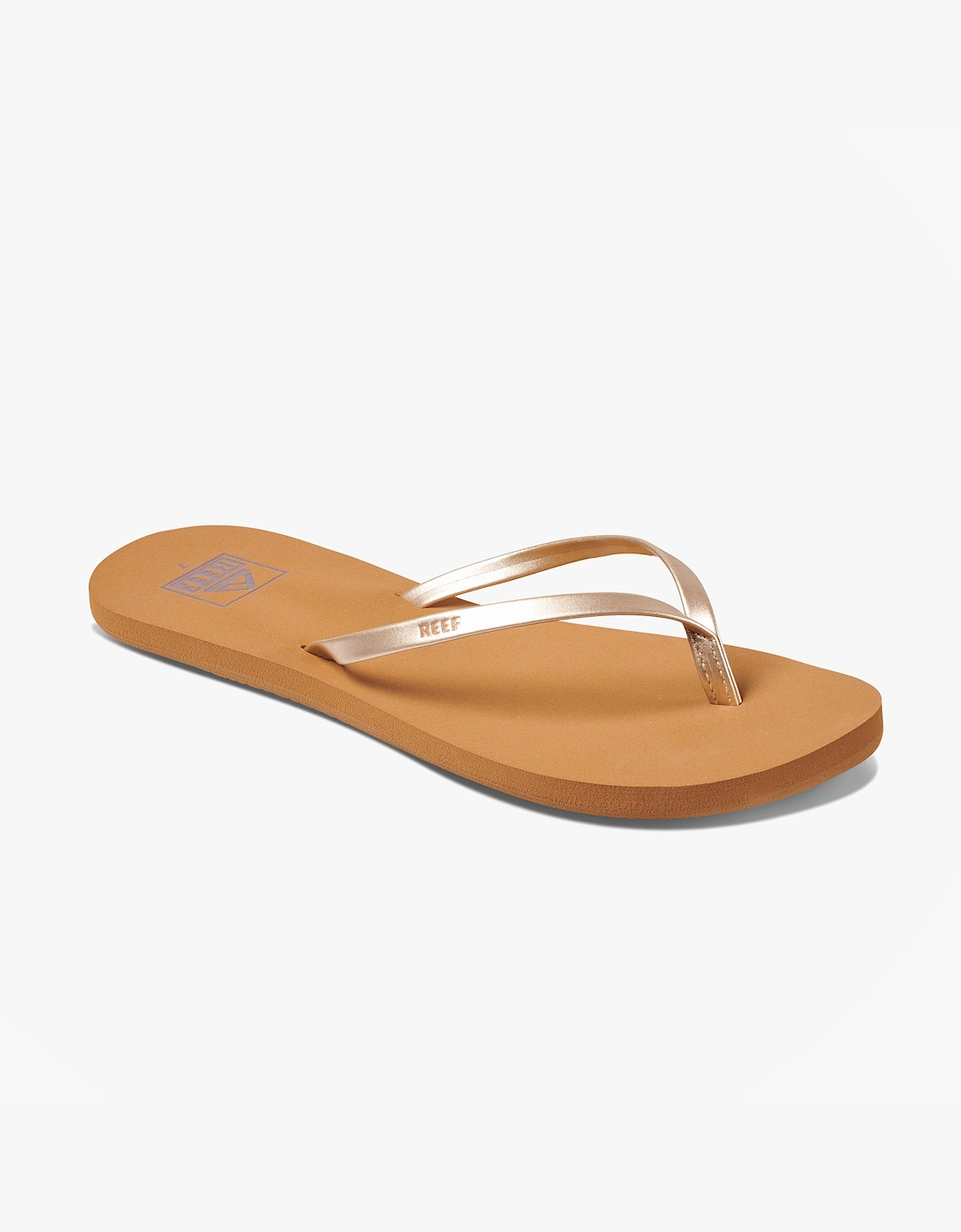 Reef BLISS NIGHTS Womens Flip-flops Tan/Champagne