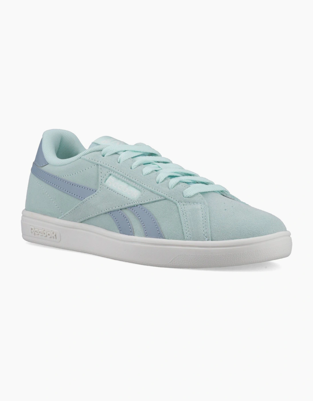 Reebok Court Retro Textile Women's Glitchaqua/Leisureblue/Chalk Trainers, 6 of 5