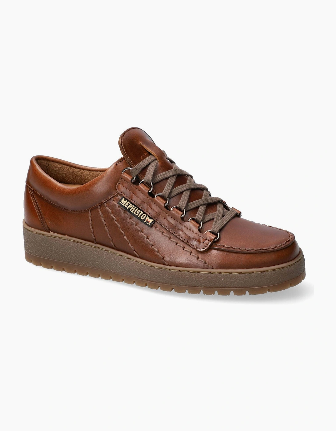 Men's Mephisto Rainbow Heritage 4778 Leather Men's Chestnut Shoes - Brown - Size, Uk 8.5 / Eu 42.5 / Us 9