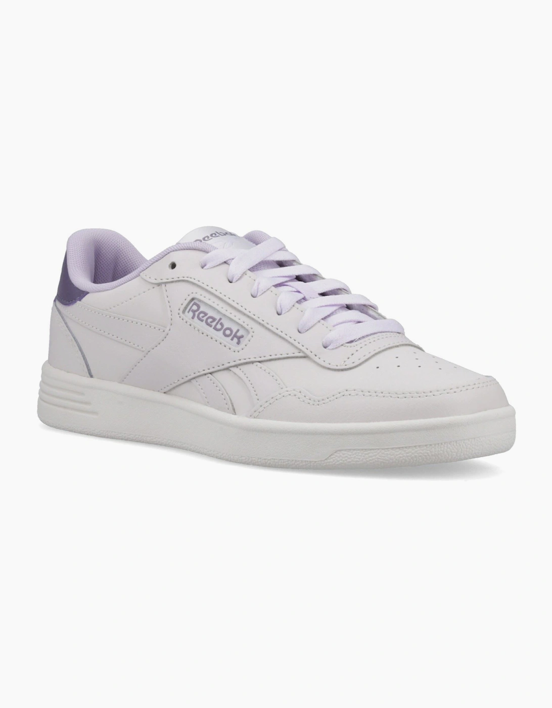 Reebok Court Advance Synthetic Women's Luxegrey/Dig Gleam/Purplefus Trainers, 6 of 5