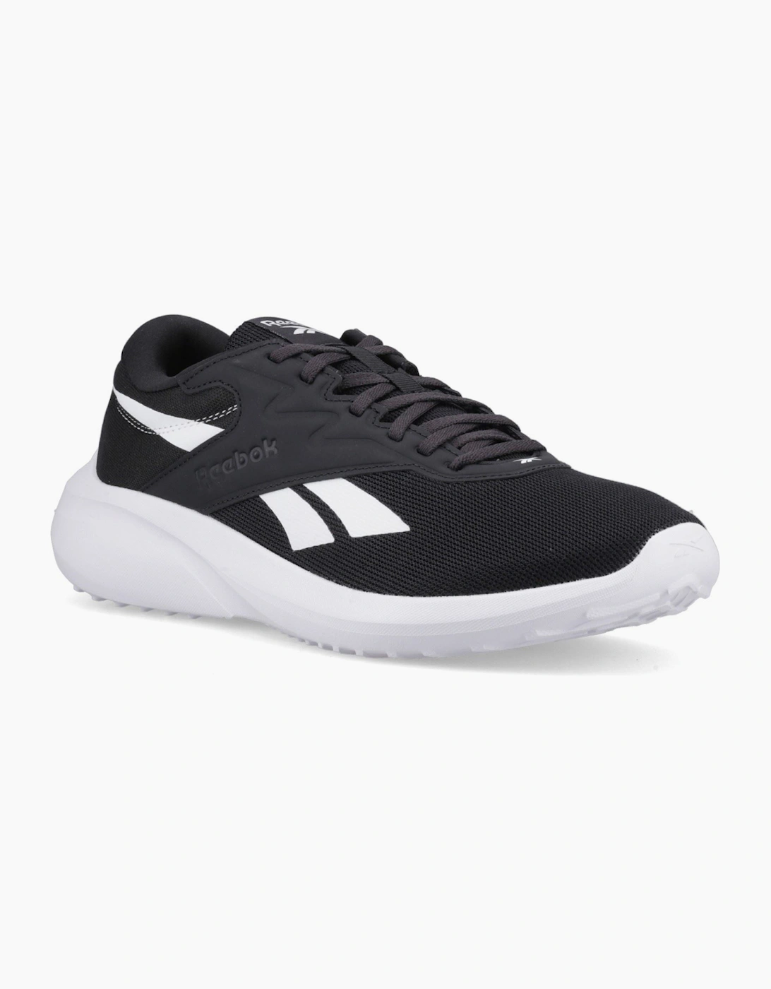 Reebok Men's Black Lite 5 Trainer Textile /White/Washed Trainers - Size 9