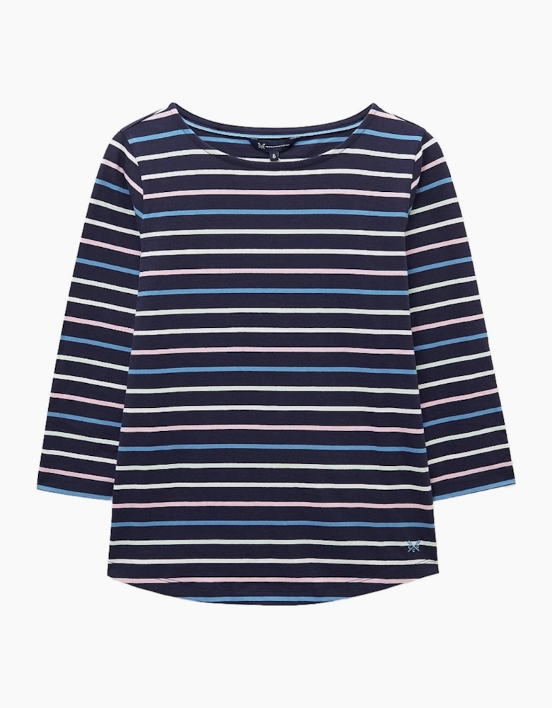 Crew Clothing Womens Essential Breton Long Sleeve T-Shirt