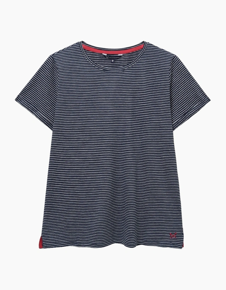 Crew Clothing Womens Perfect Stripe Short Sleeve T-Shirt