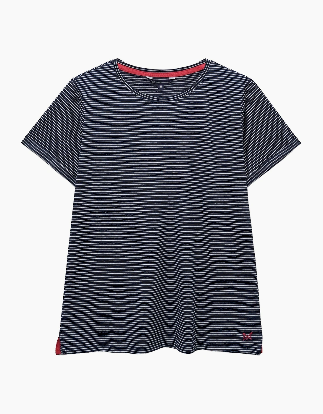 Crew Clothing Womens Perfect Stripe Short Sleeve T-Shirt