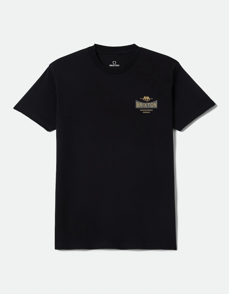 Brixton Mens Pinnacle Short Sleeve T-Shirt