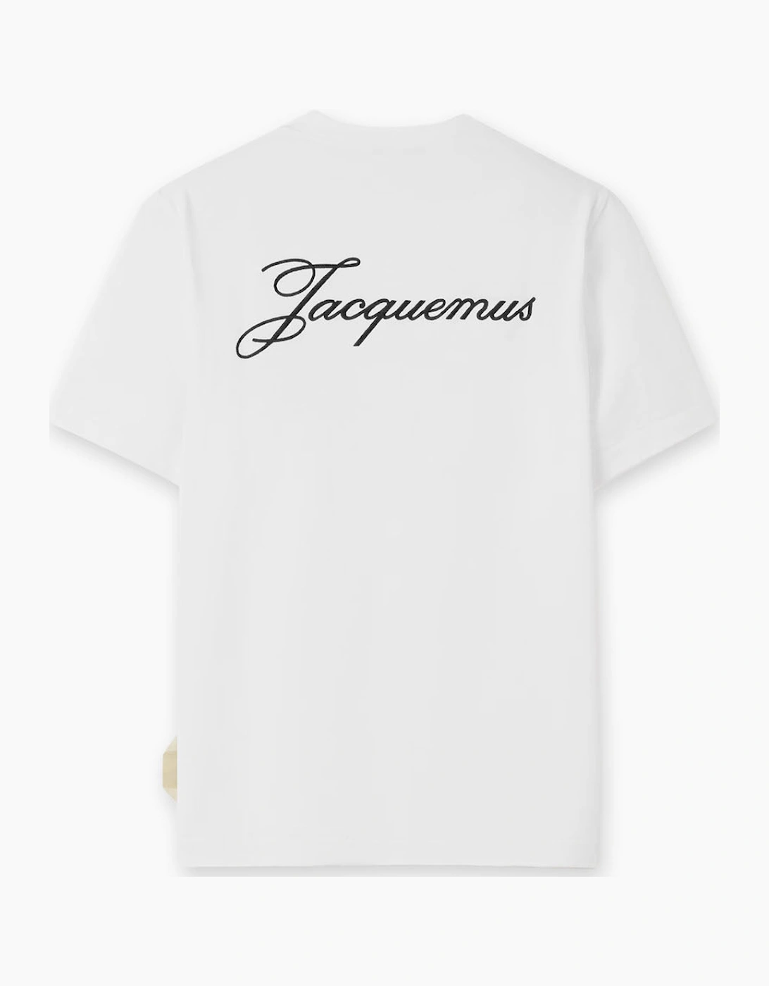 Men's White Jacquemus Box Fit Logo T-Shirt