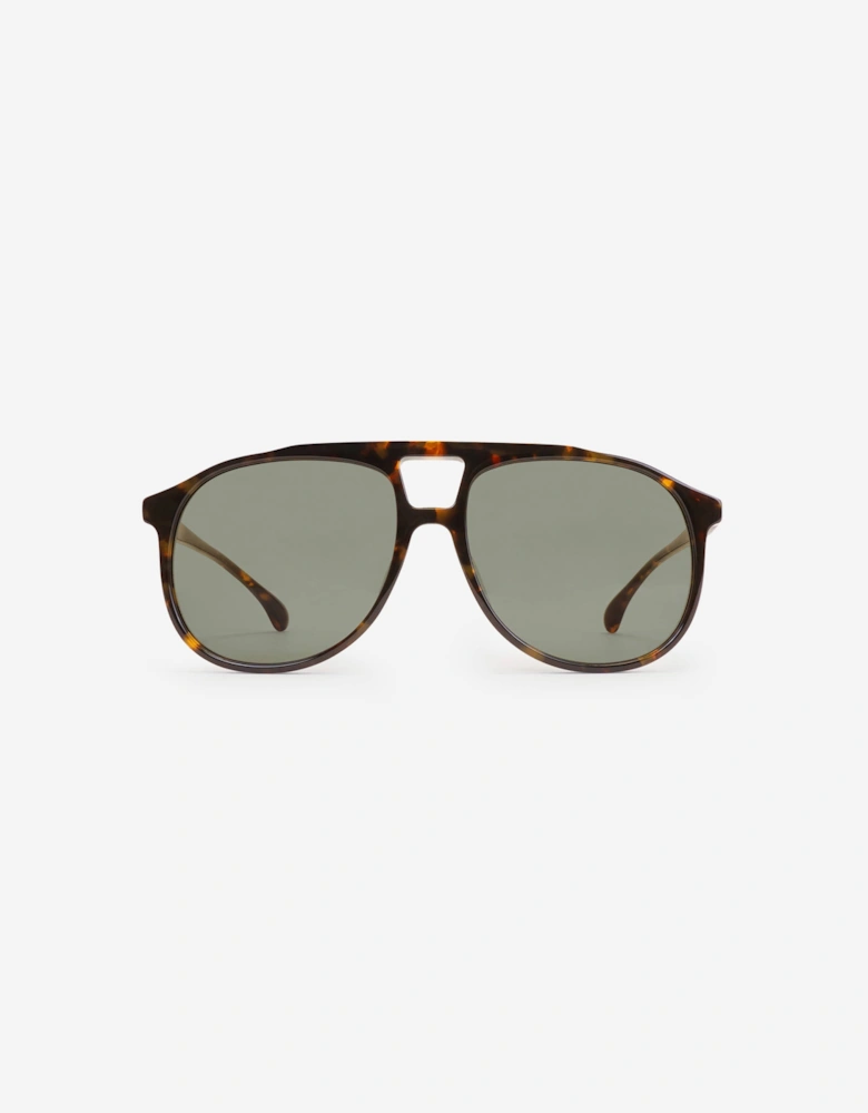 Sporty & Rich Kids Frame N.03 Sunglasses in Brown