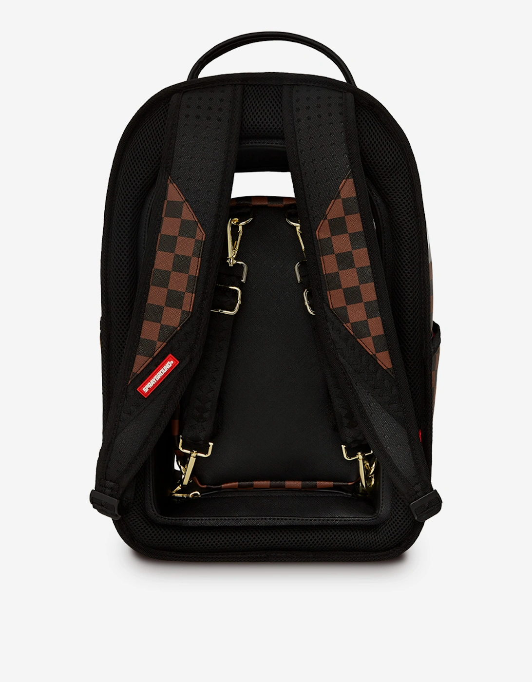 Sprayground Kids Sharks In A Hole In Paris Backpack in Brown (45cm)