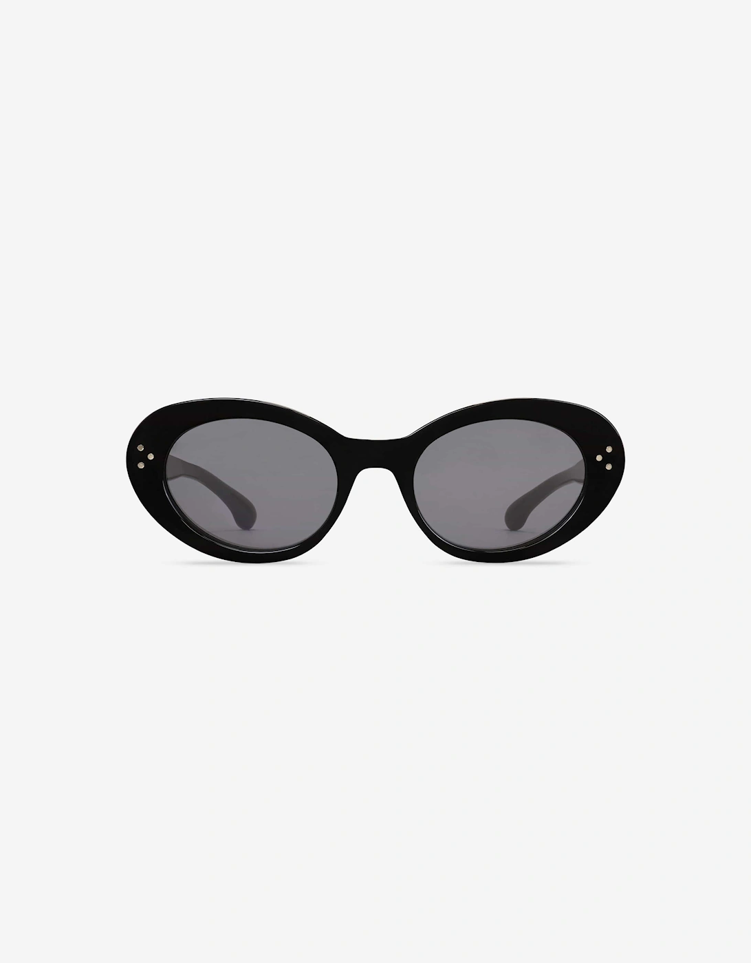 Sporty & Rich Girls Frame N.05 Sunglasses in Black, 4 of 3
