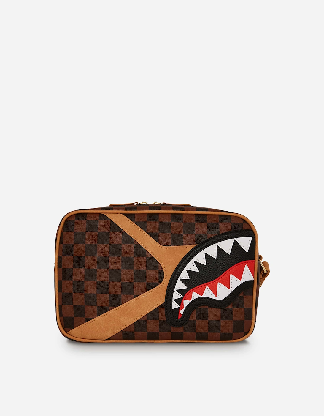 Sprayground Kids Hennyville Toiletry Bag in Brown (20cm)