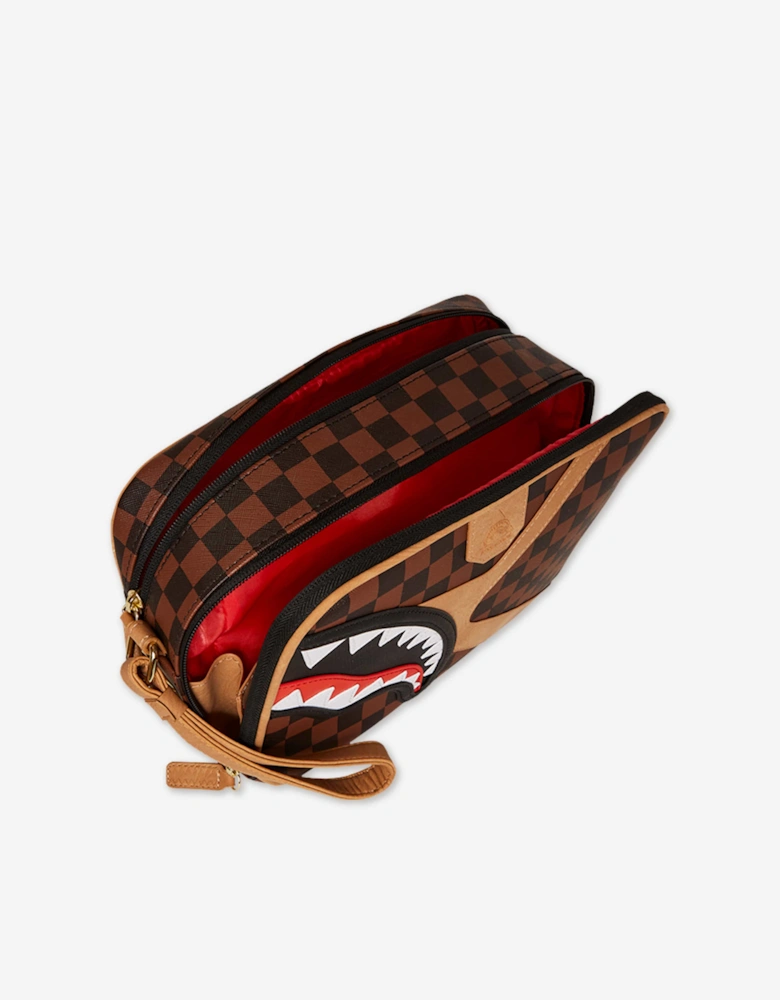 Sprayground Kids Hennyville Toiletry Bag in Brown (20cm)
