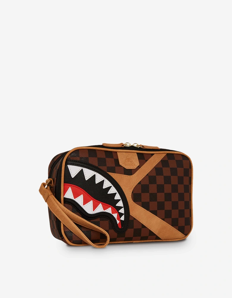 Sprayground Kids Hennyville Toiletry Bag in Brown (20cm)