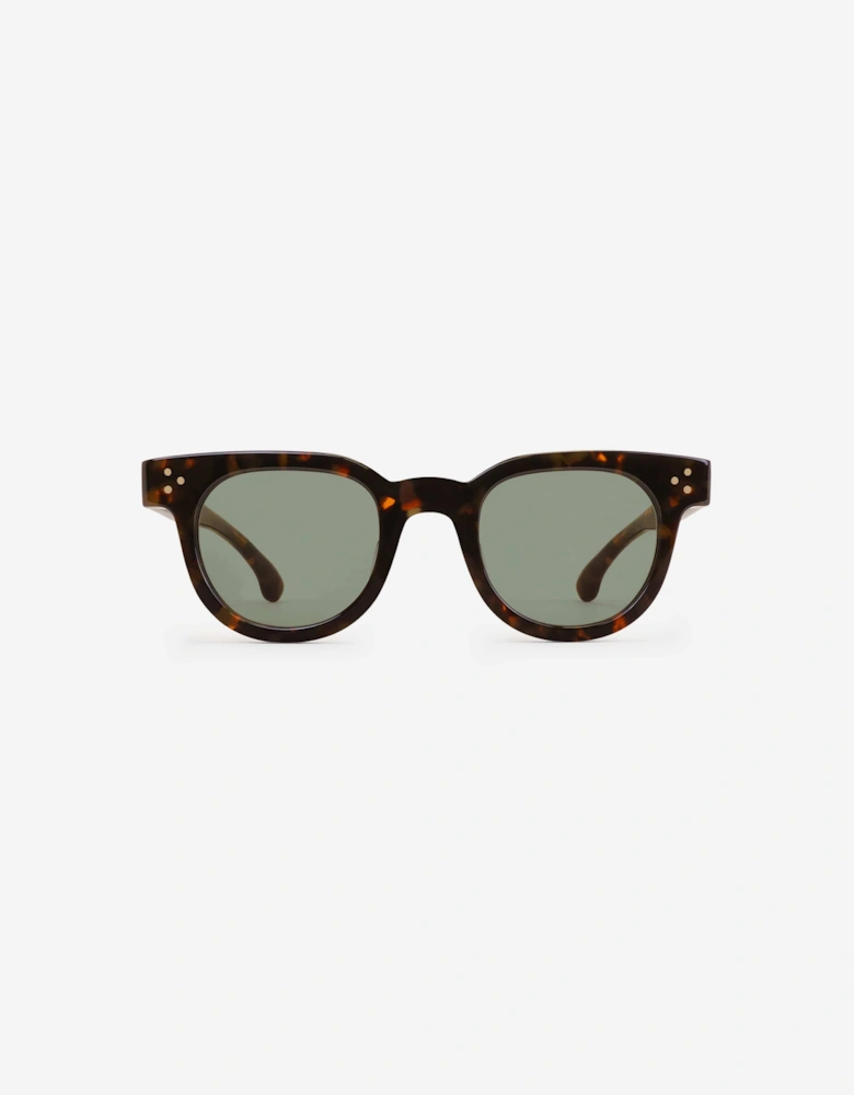 Sporty & Rich Kids Frame N.04 Sunglasses in Brown