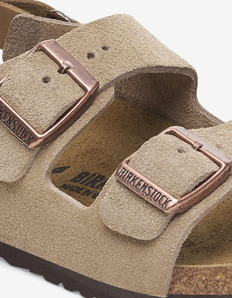 BIRKENSTOCK Boys Milano AS LEVE Sandals in Beige