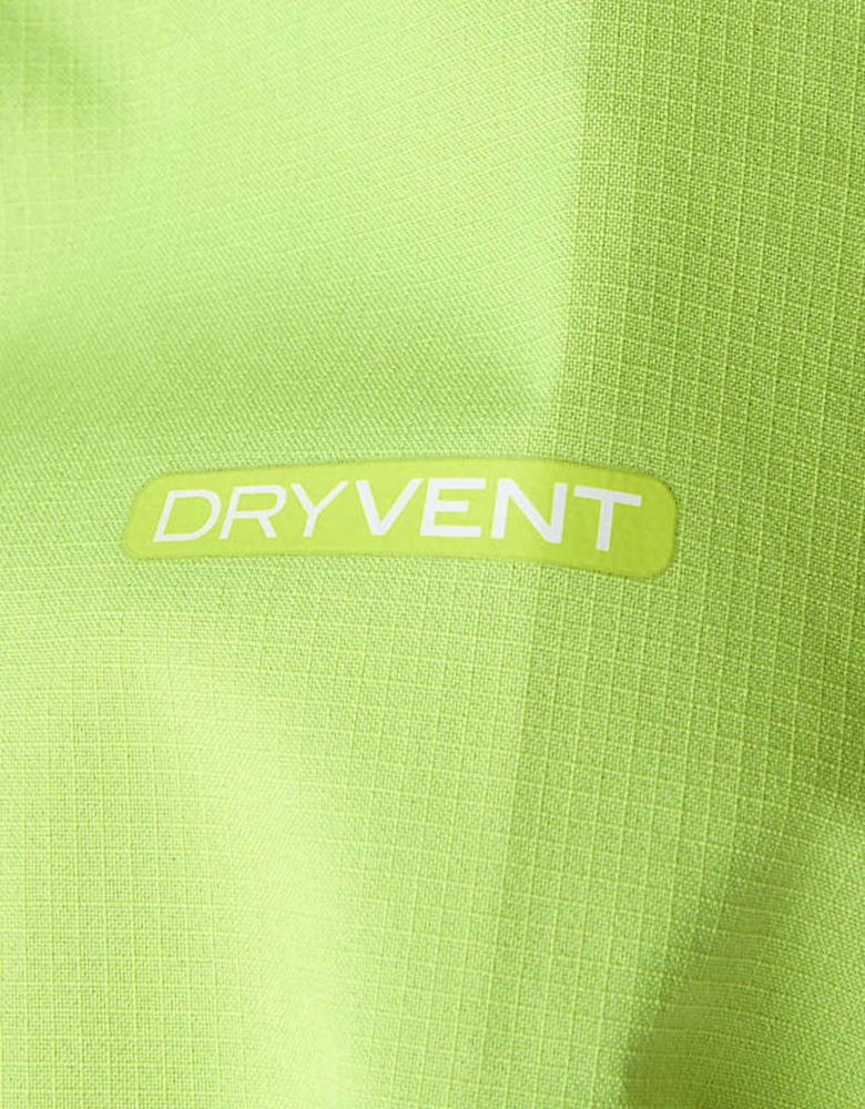 The North Face Kids Hike Packable Shell Jacket in Green