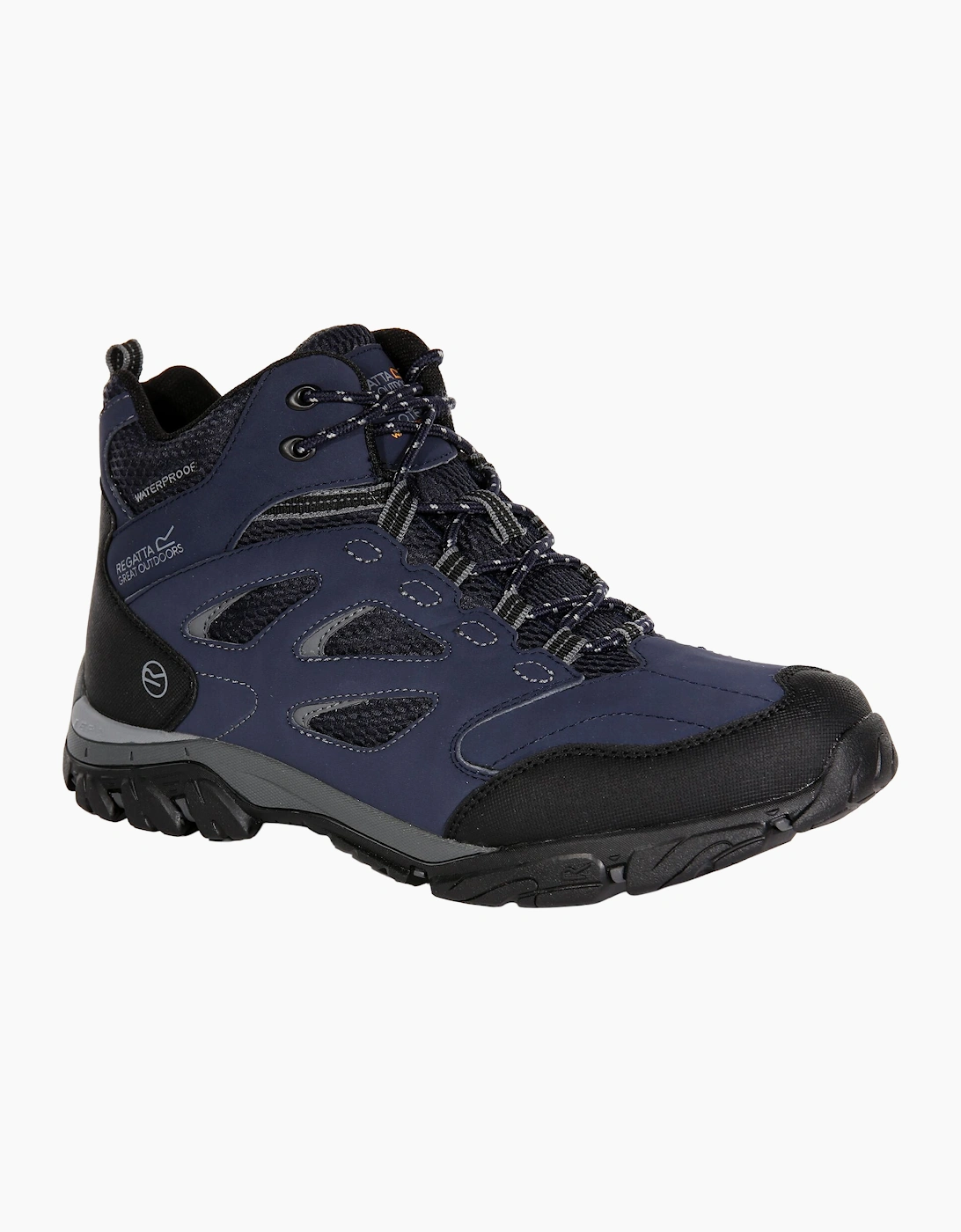 Regatta Men's Navy Holcombe Iep Mid Hiking Boots  9 Size 9 Uk