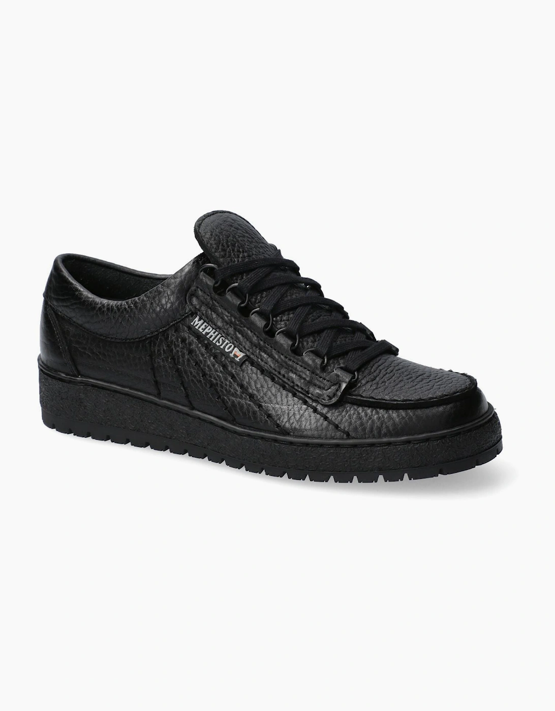 Men's Mephisto Rainbow Mamouth 714 Leather Men's Black Shoes - Size, 9