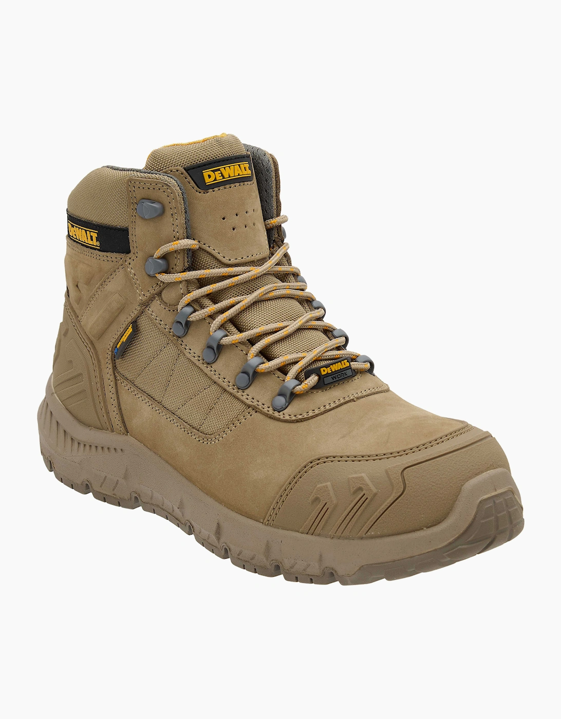 Dewalt MILBURN Mens Safety Boots Stone