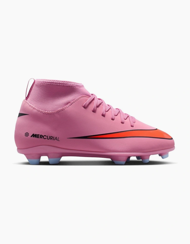 Superfly 10 Junior Firm Ground Football Boots