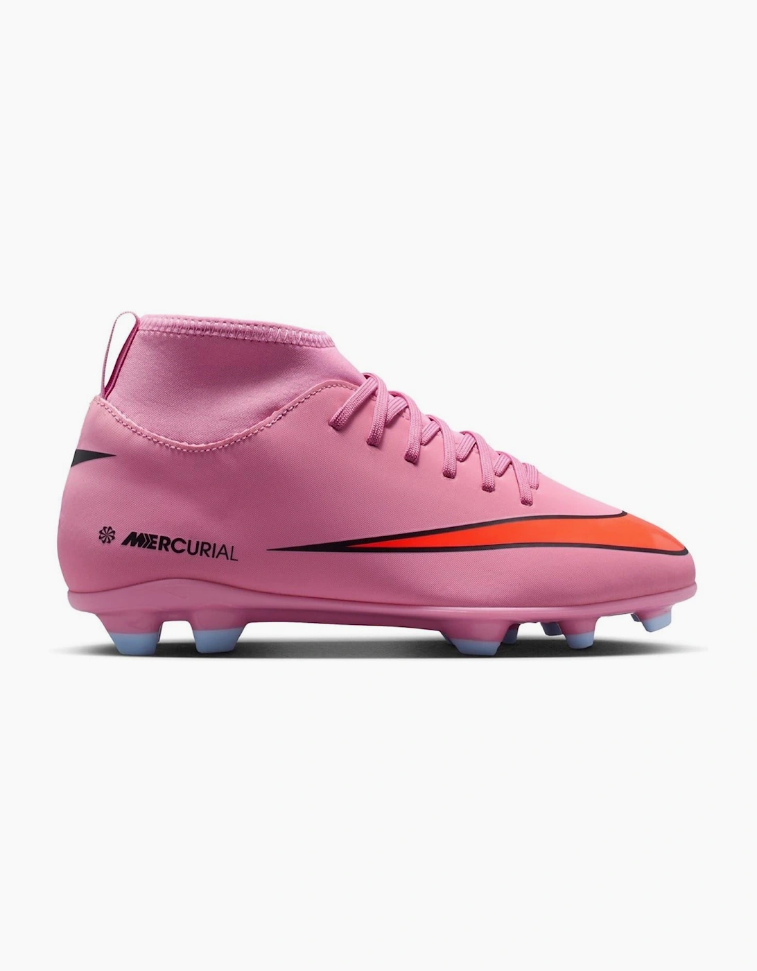 Nike Boys Pink/Multi  Superfly 10 Junior Firm Ground Football Boots - Size 3.5 36 Kids
