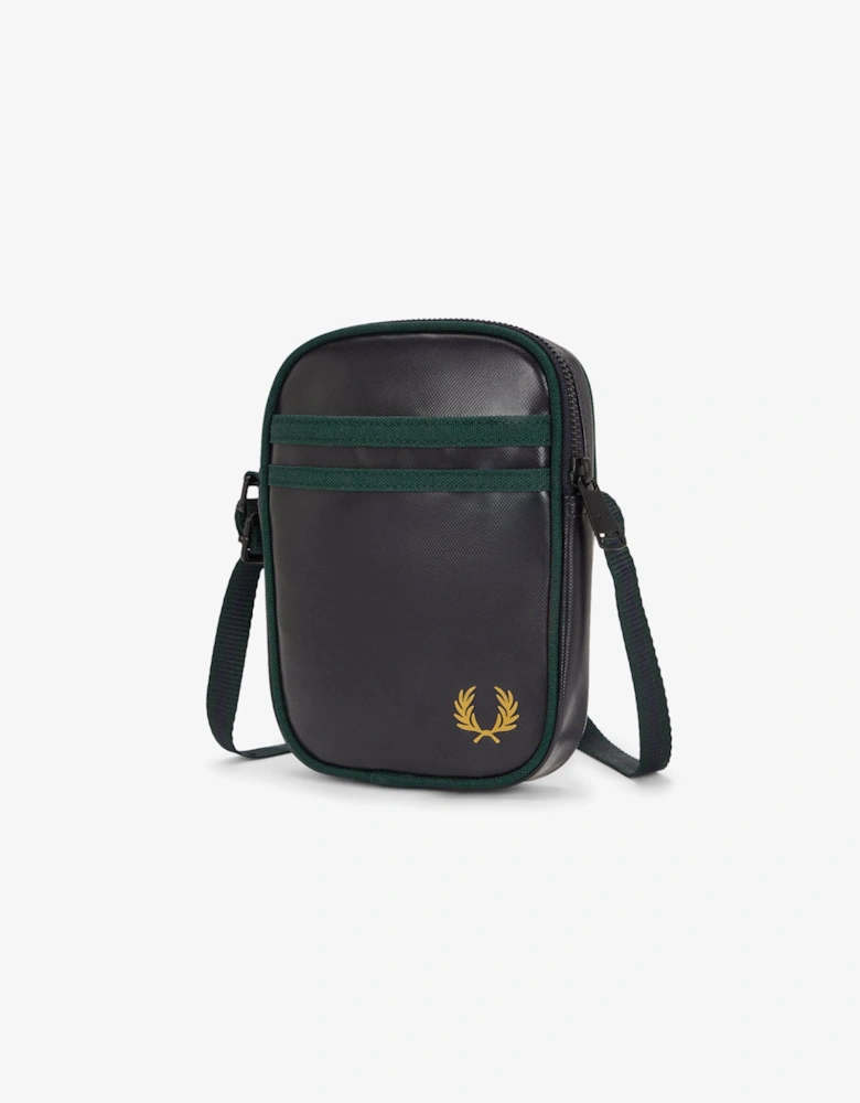 Fred Perry Classic Small Side Bag - Navy/Grassroots 83A