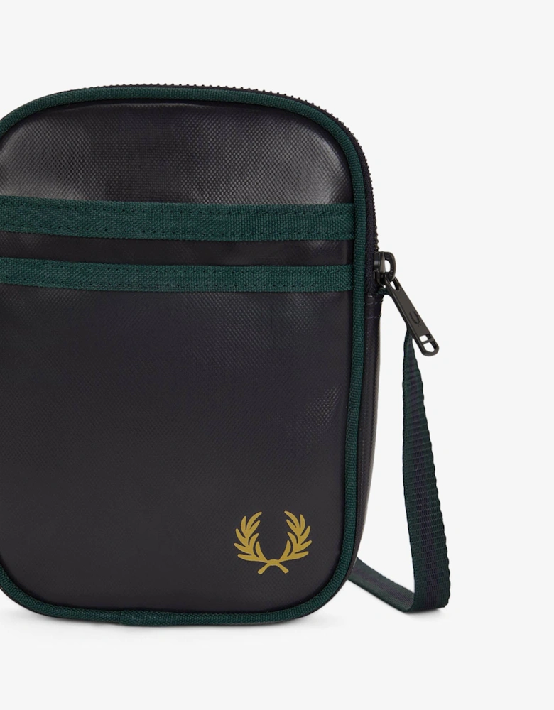 Fred Perry Classic Small Side Bag - Navy/Grassroots 83A