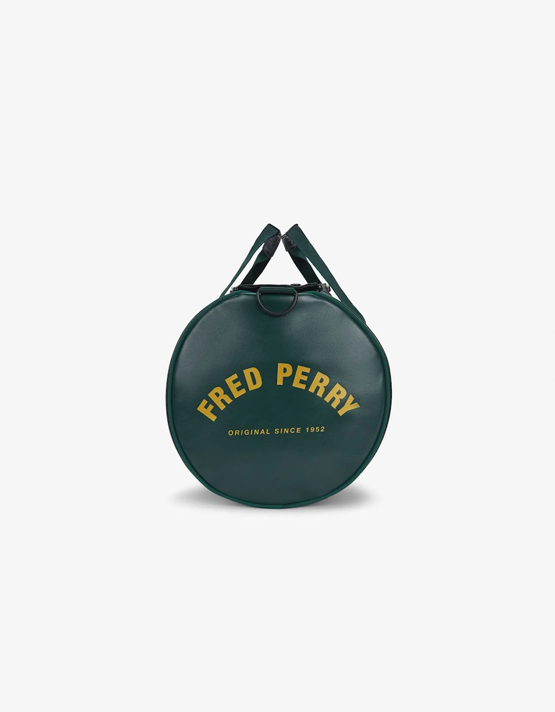 Fred Perry Recycled Polyester Classic Barrel Bag - Navy/Grassroots 83A