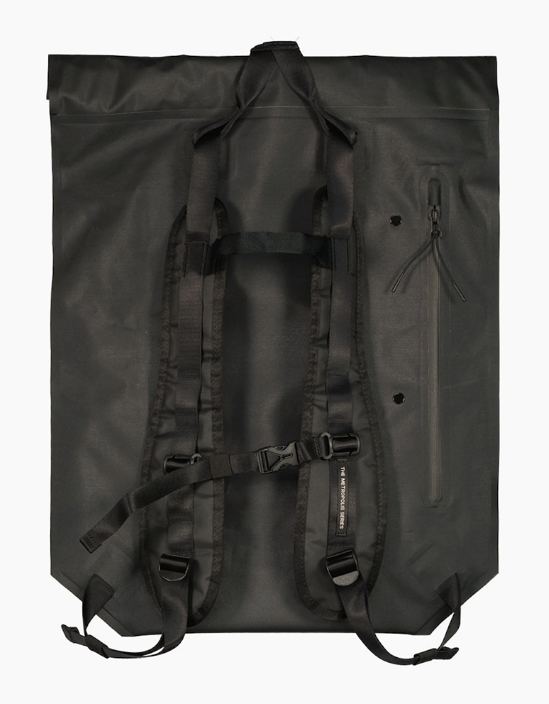Metropolis Rubber Reps Rolled Backpack