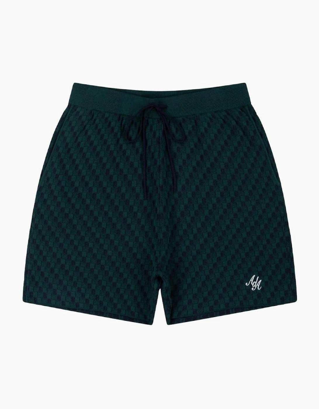 Alma De Ace Rezio Green Knitted Shorts
