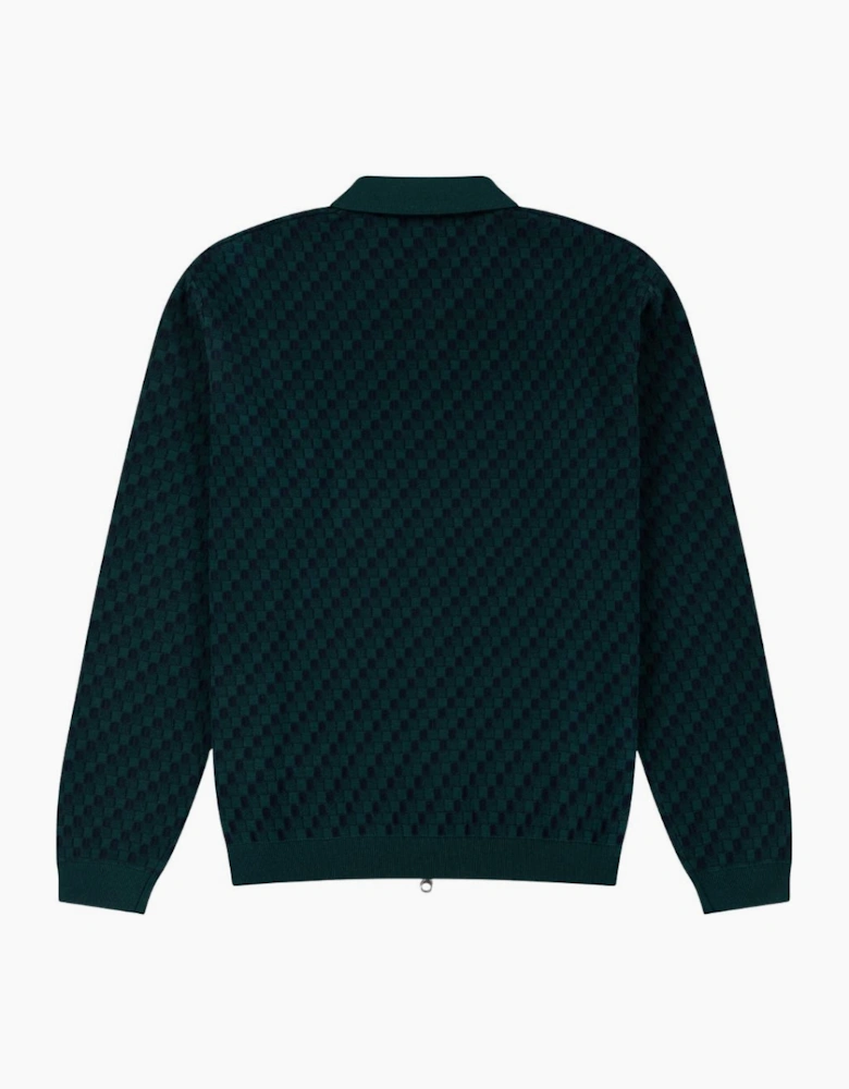 Alma De Ace Rezio Green Knitted Jacket