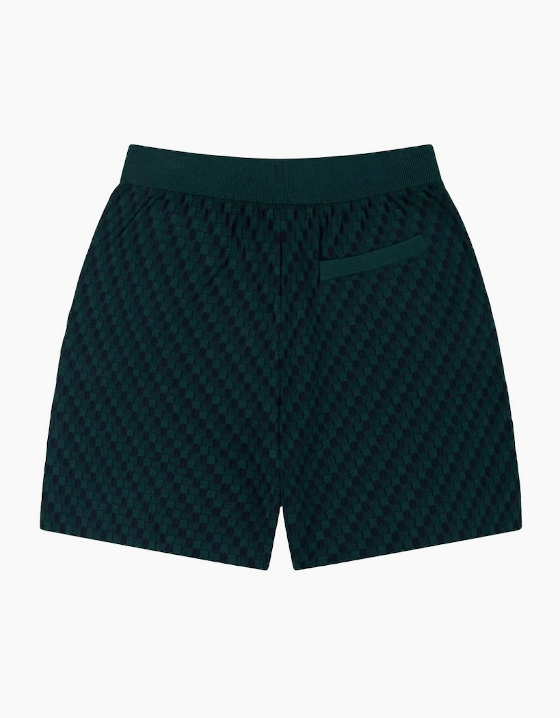 Alma De Ace Rezio Green Knitted Shorts