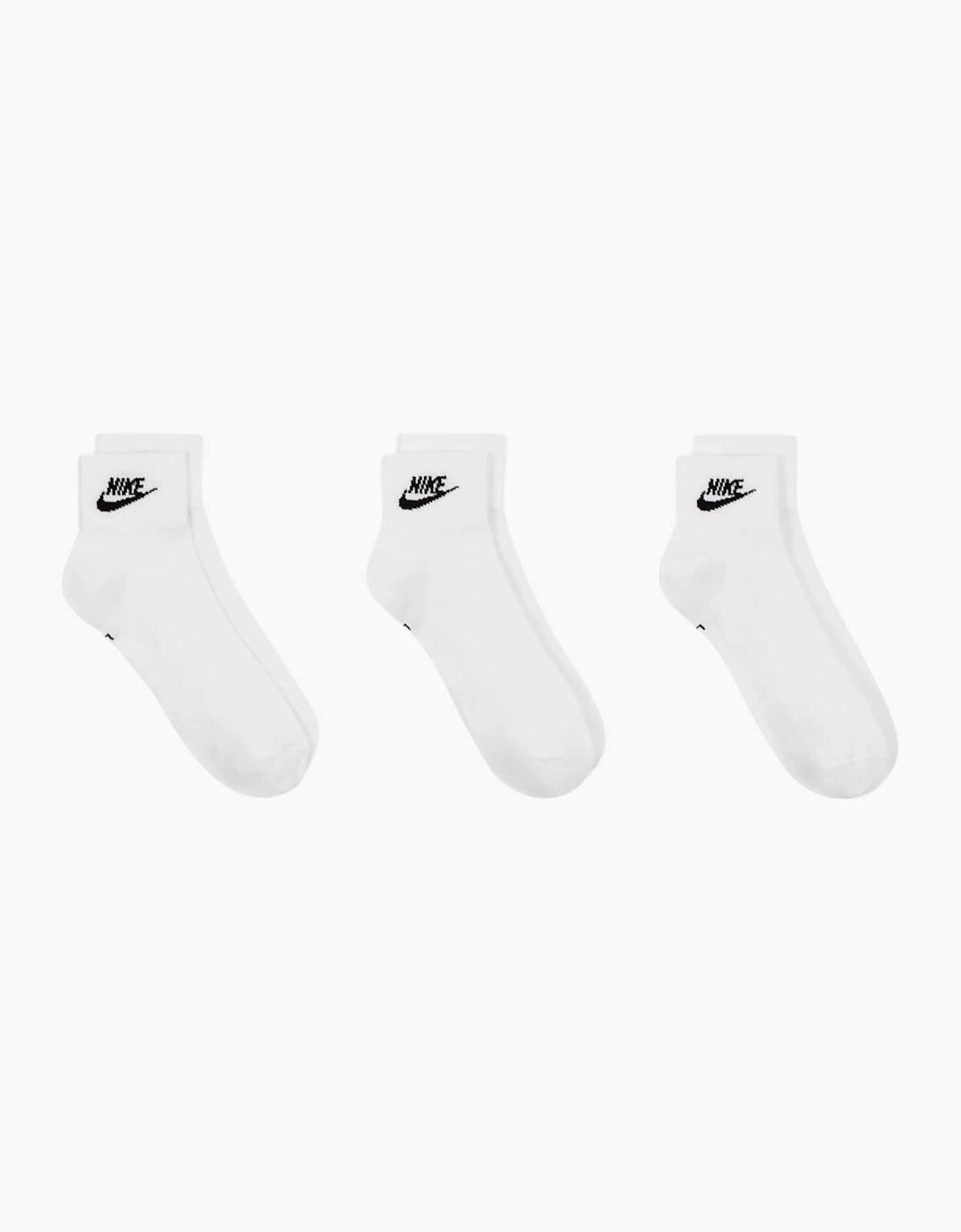 Nike DX5074 Mens Ankle Socks Essential Low Cut Socks 3 Pack