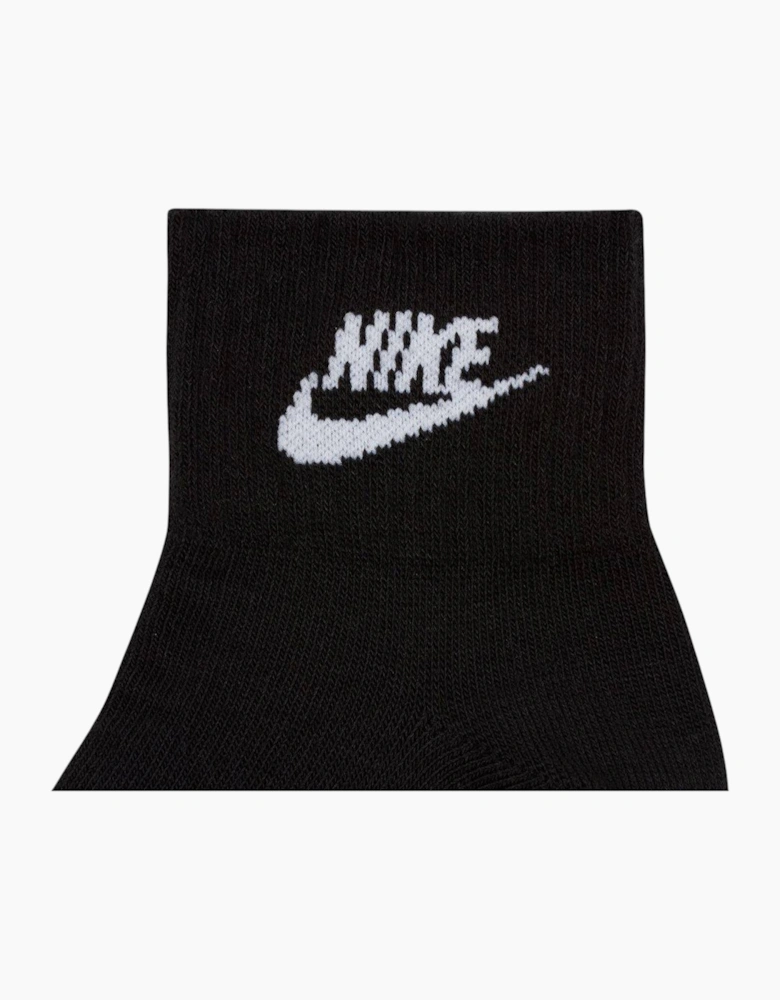 Nike DX5074 Mens Ankle Socks Essential Low Cut Socks 3 Pack