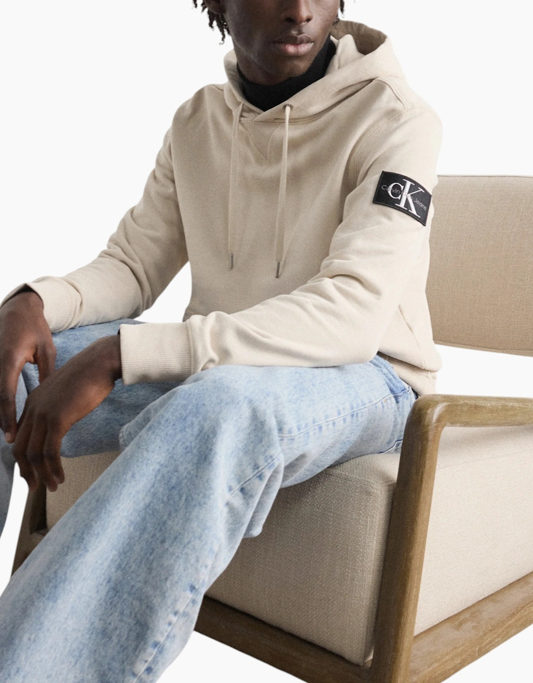 Calvin Klein Mens Hoodies Pullover Top