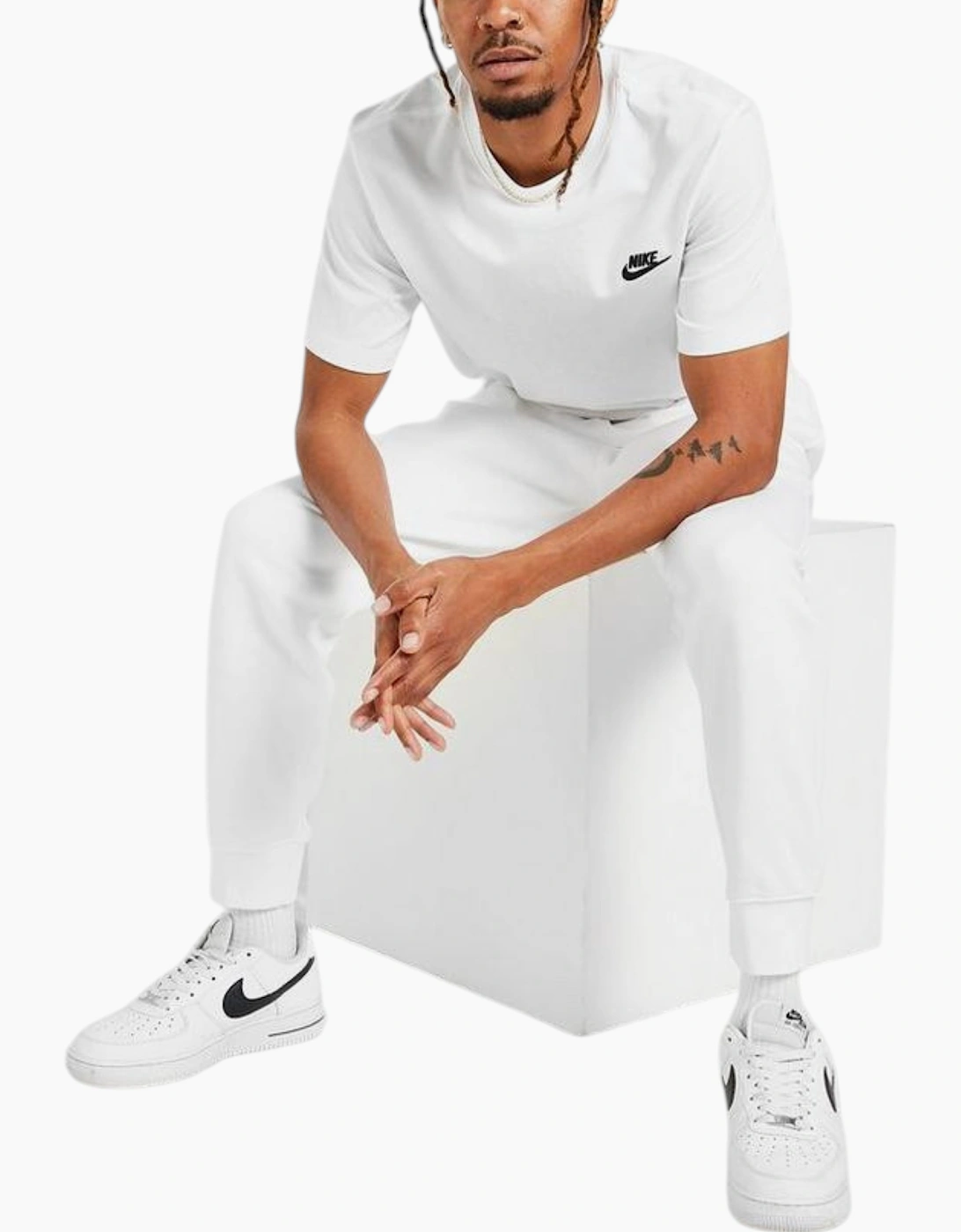 Nike AR4997 Mens Club T Shirts Cotton