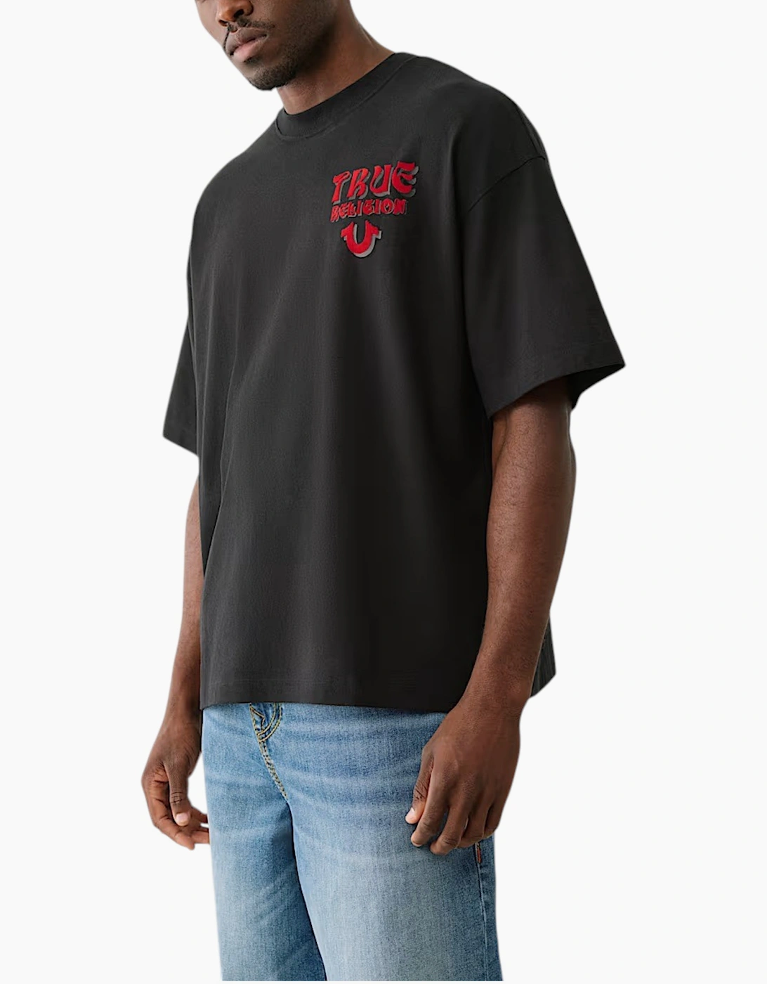 True Religion 109297 Mens Oversized T Shirts