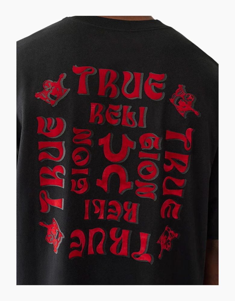 True Religion 109297 Mens Oversized T Shirts