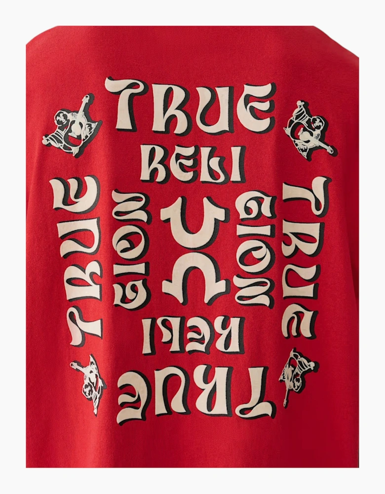True Religion 109297 Mens Oversized T Shirts