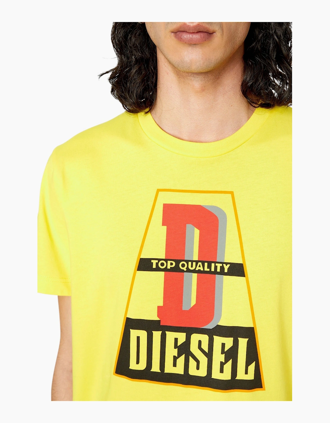 Diesel Mens T Shirts T Diegor K61 Crew Neck Tee