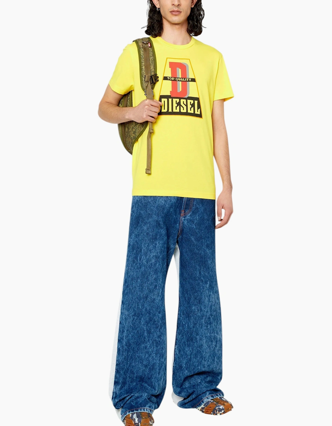 Diesel Mens T Shirts T Diegor K61 Crew Neck Tee