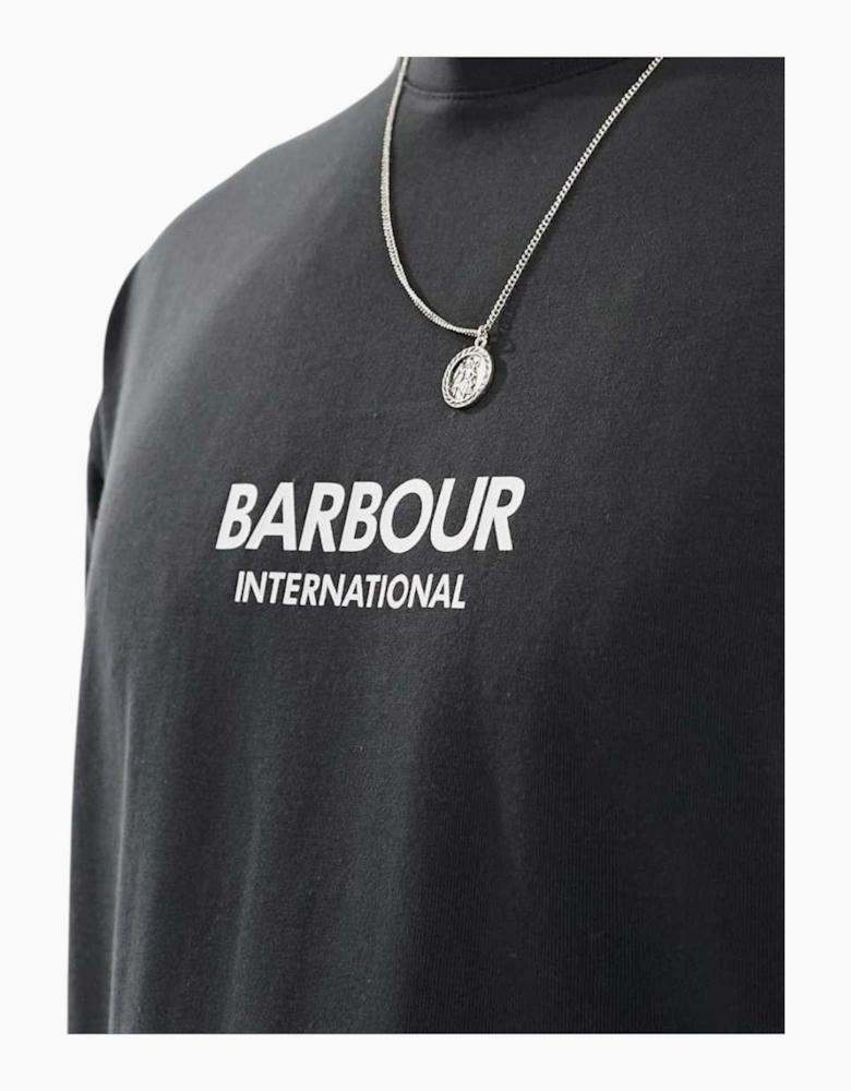 Barbour Mens T Shirts Relaxed Fit Crew Neck Tee