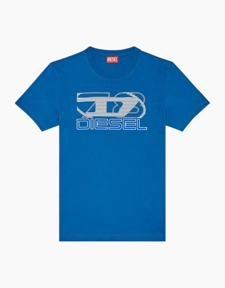 Diesel Mens T Shirts Diegor K74 Graphic Logo Tee