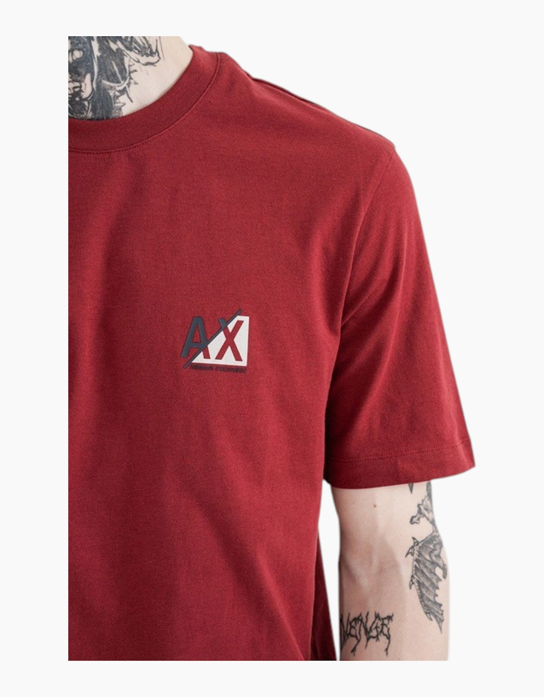 Armani Exchange Mens T-Shirts Milano Basic AX Print Tee