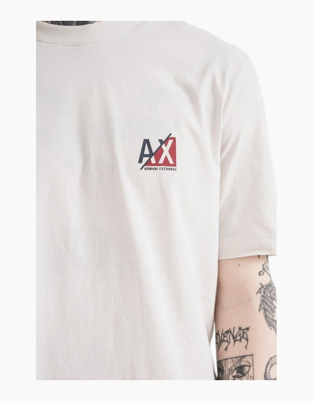 Armani Exchange Mens T-Shirts Milano Basic AX Print Tee