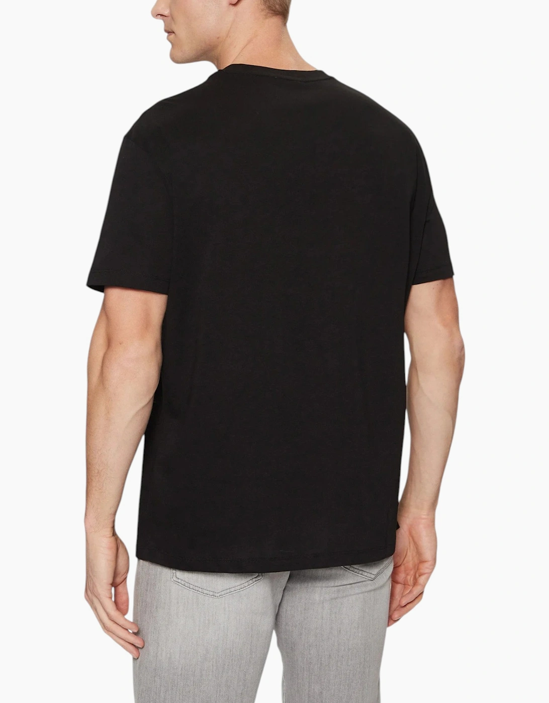 Armani Exchange Mens T-Shirts Milano A|X Print Casual Cotton Tee Summer Top