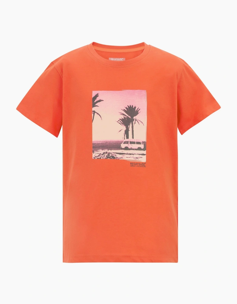 Regatta Childrens/Kids Bosley Palm Tree T-Shirt