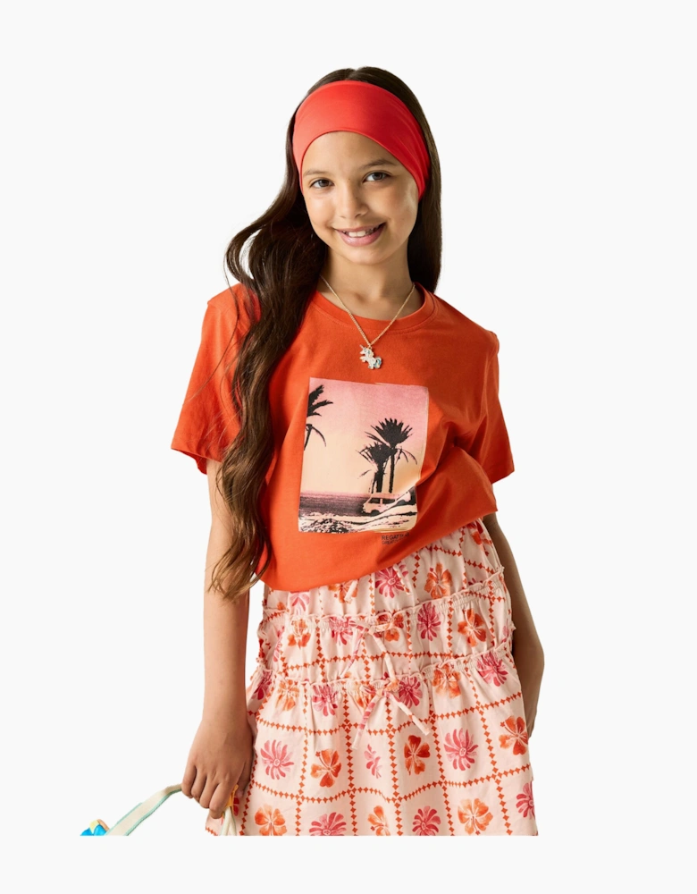 Regatta Childrens/Kids Bosley Palm Tree T-Shirt