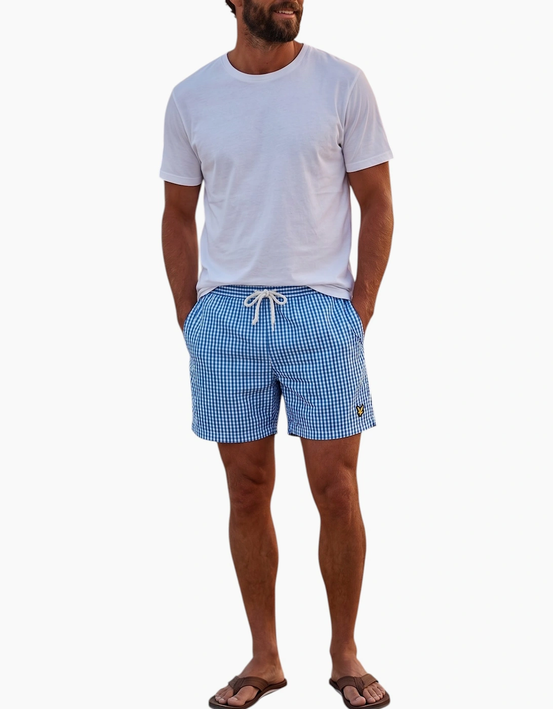 Lyle And Scott Mens Swim Shorts, 2 of 1